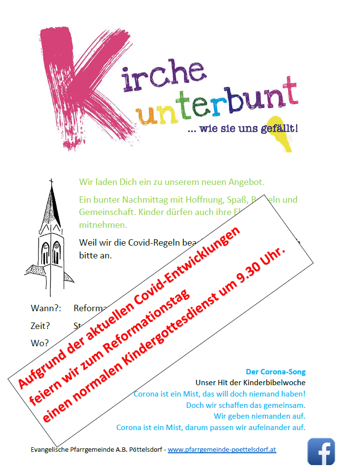 absage KircheKunterbunt