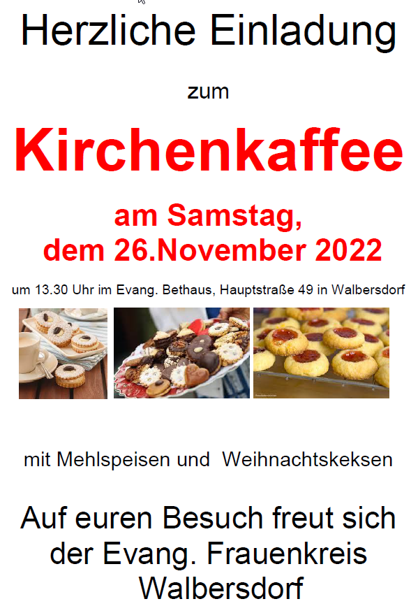 kirchenkaffee walbersdorf