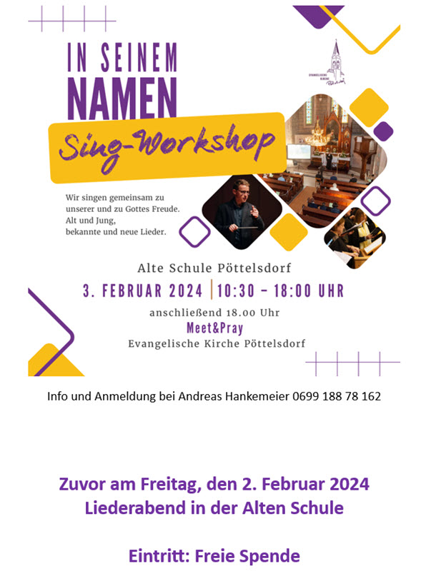 sing workshop